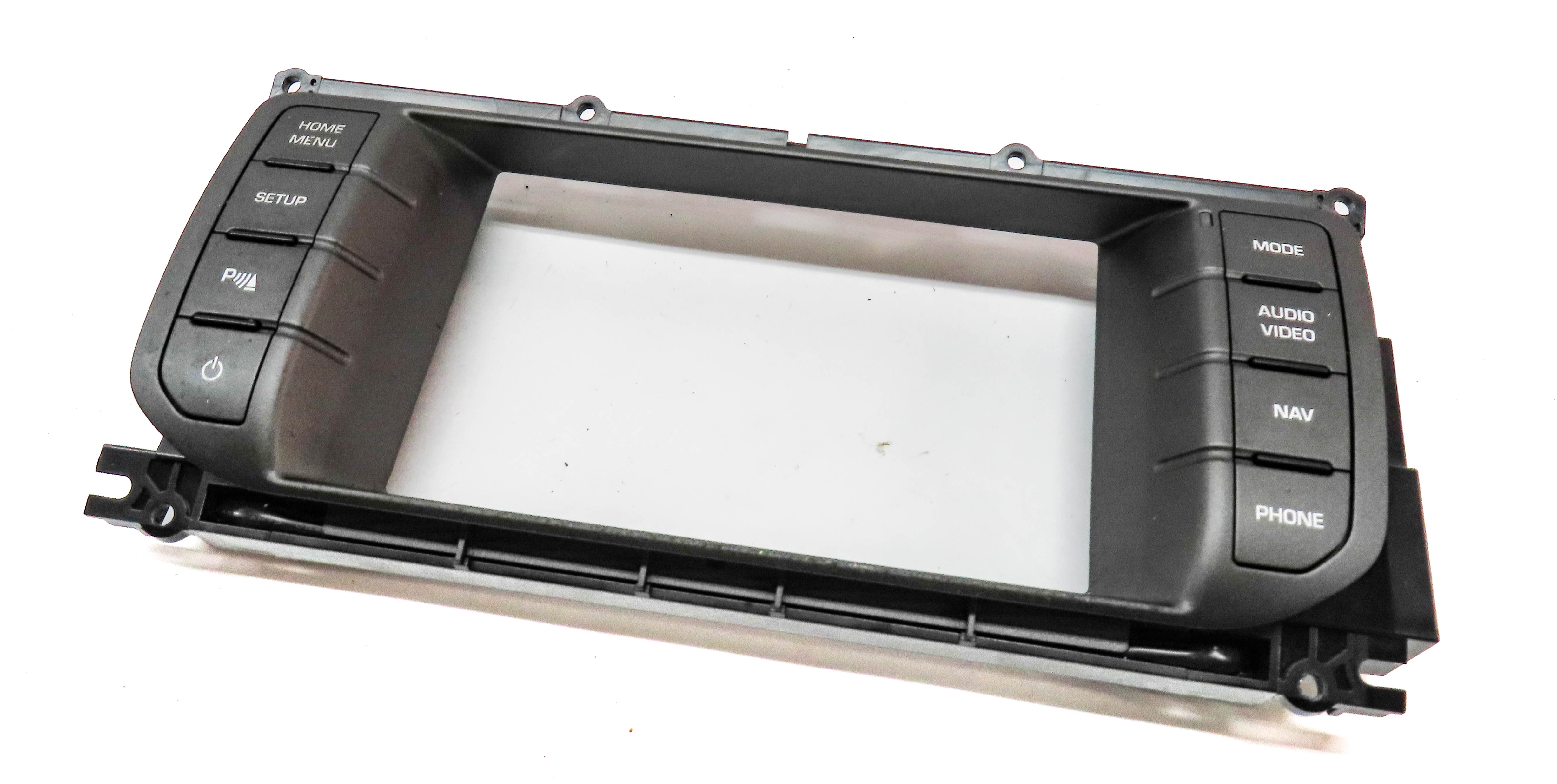 12-15 RANGE ROVER EVOQUE (L538) RADIO STEREO NAVIGATION SWITCH PANEL SCREEN TRIM — exact item pictured